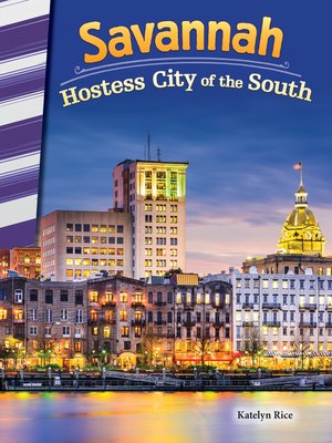 cover image of Savannah: Hostess City of the South